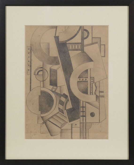 Fernand Léger - Composition mécanique - Frame image