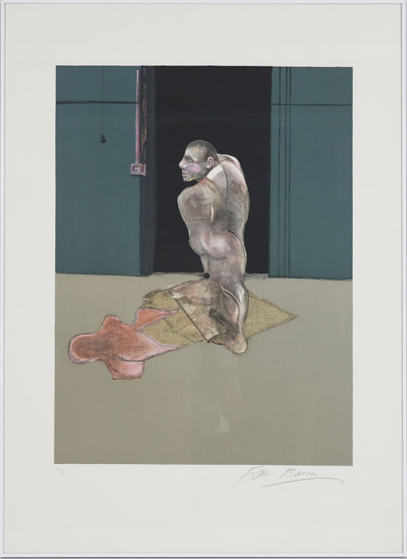 Francis Bacon - Study for a portrait of John Edwards - Frame image