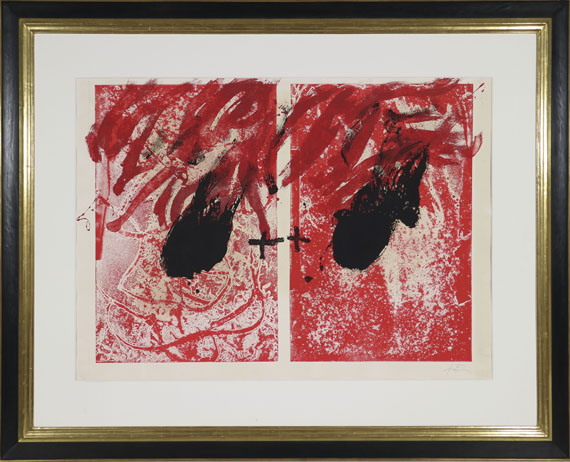 Antoni Tàpies - Feu II - Frame image