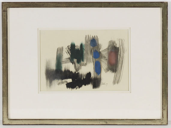 Fritz Winter - Abstrakte Komposition - Frame image