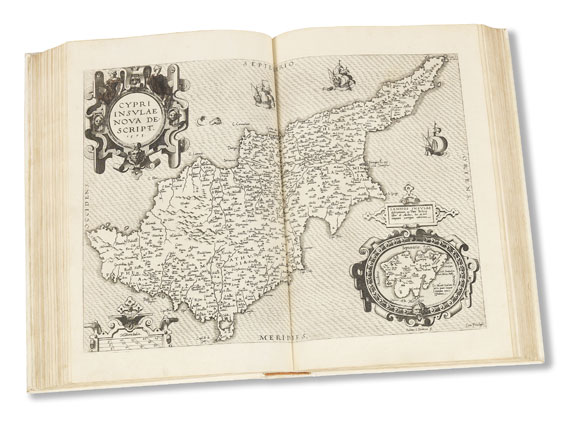 Abraham Ortelius - Theatrum orbis terrarum, latein. Ausgabe 1574.
