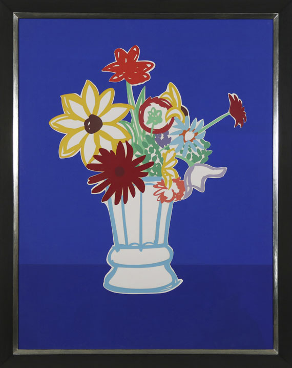 Wesselmann - Country Bouquet with Blue