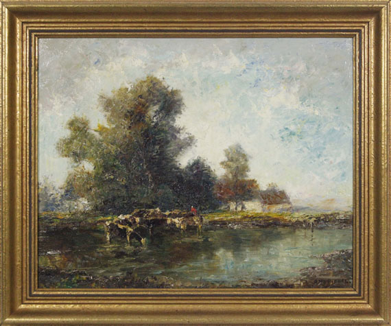 Otto Pippel - Alte Mühle in Bayern - Frame image