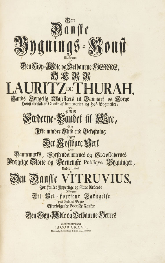 Laurids de Thurah - Den danske Vitruvius, 1749-50