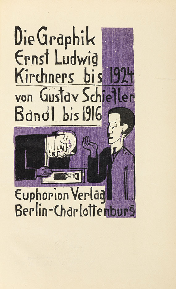 Gustav Schiefler - Die Graphik Ernst Ludwig Kirchners. 2 Bde.