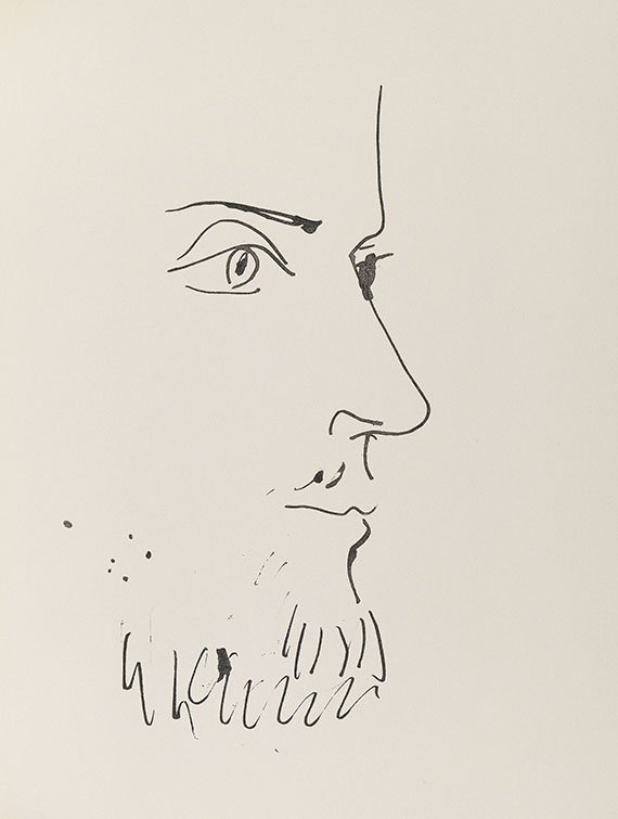 Pablo Picasso - 40 dessins en marge du Buffon - 