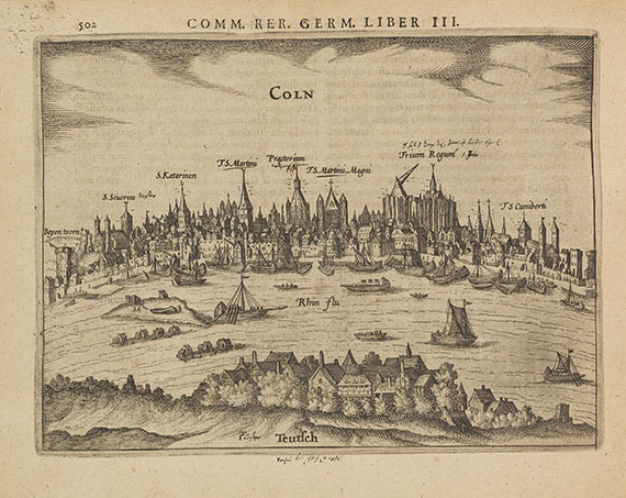 Petrus Bertius - Commentarium Rerum Germanicorum. 1632. - 