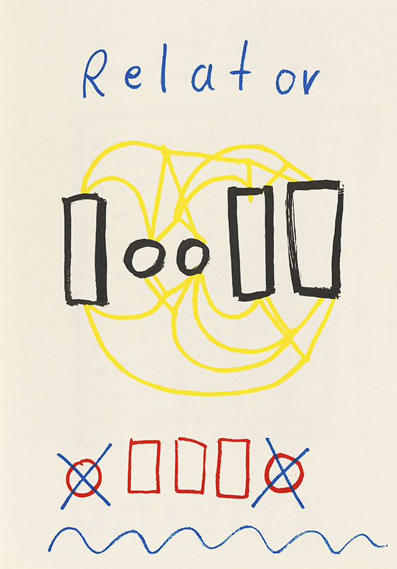 A. R. Penck (d.i. Ralf Winkler) - Prinzip (1970)