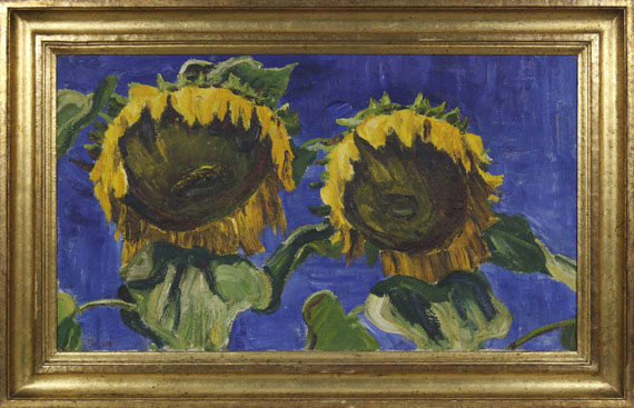 Arnold Balwé - Sonnenblumen - Frame image