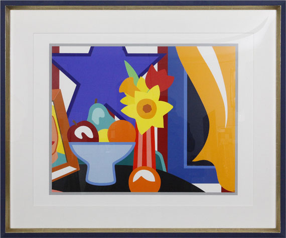 Tom Wesselmann - Still Life with Blowing Curtain Orange - Frame image
