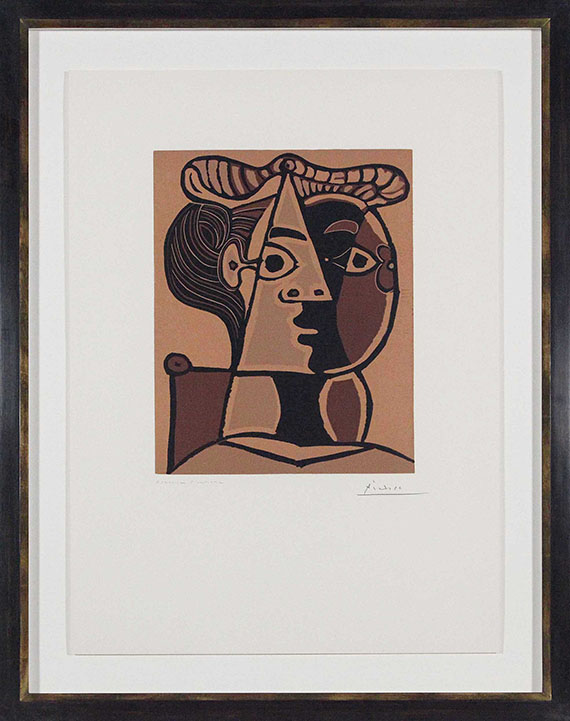 Pablo Picasso - Figure composée II - Frame image