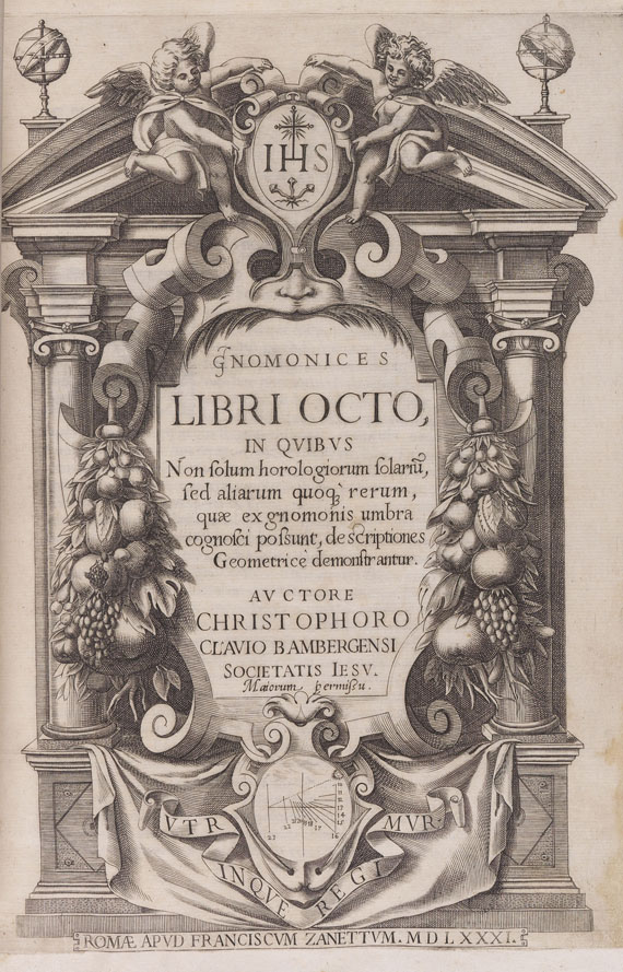 Christophorus Clavius - Gnomonices libri octo