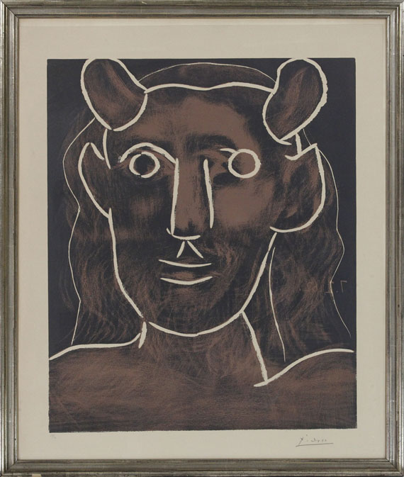 Pablo Picasso - Tête de faune - Frame image