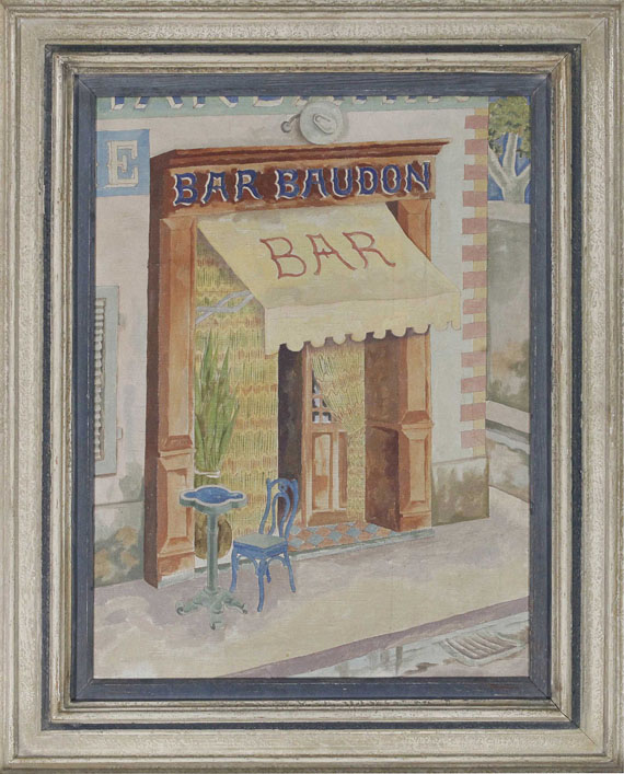 George Grosz - Marseille. Bar Baudon - Frame image
