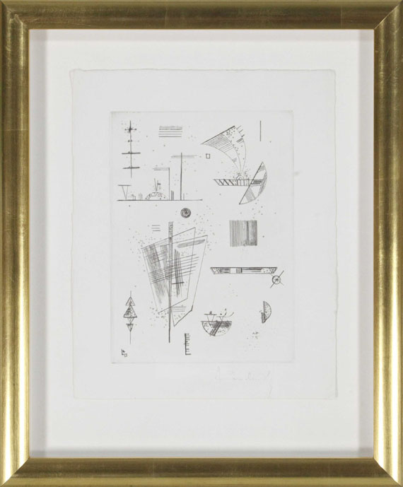 Wassily Kandinsky - Erste Radierung für die Editions >Cahiers d´Art< - Frame image