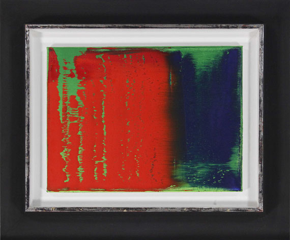 Gerhard Richter - Grün-Blau-Rot - Frame image