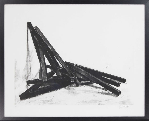 Bernar Venet - Effondrement Angles - Frame image
