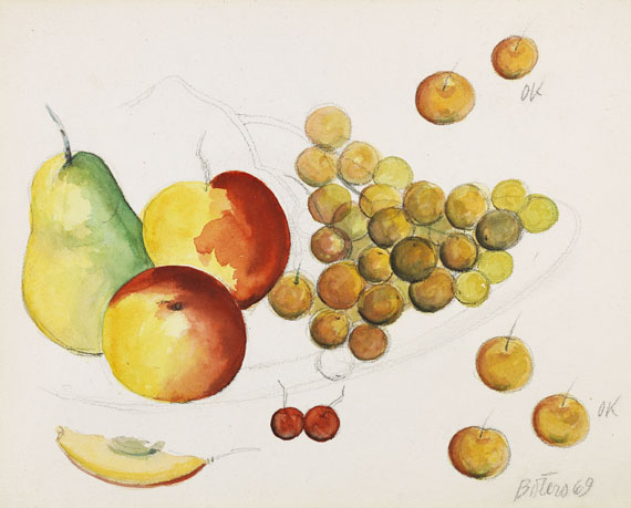 Fernando Botero - Nature Morte aux Fruits