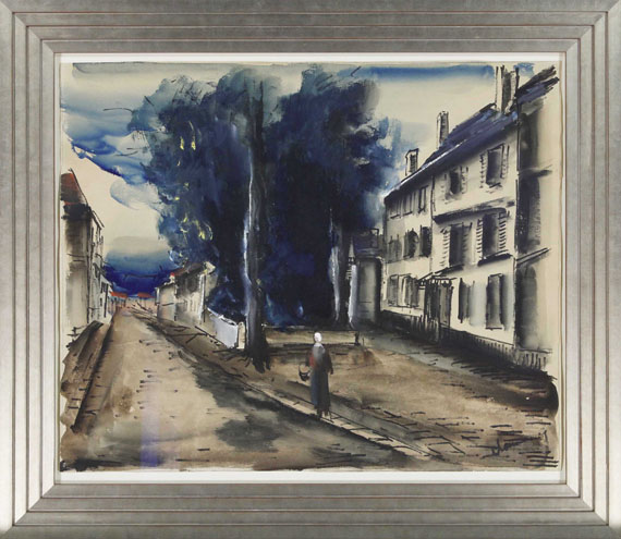 Maurice de Vlaminck - Vue d?une rue - Frame image
