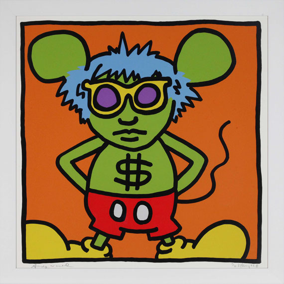 Keith Haring - Andy Mouse - Frame image