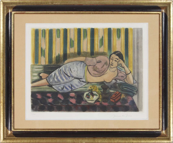 Henri Matisse - Odalisque au coffret rouge - Frame image