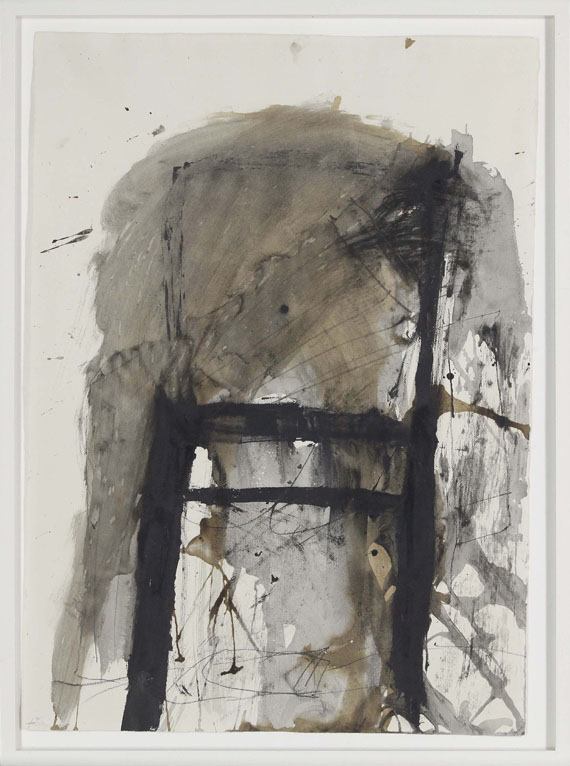 Antoni Tàpies - Chair on Paper - Frame image