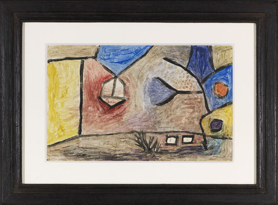 Paul Klee - Landschaft B. L. - Frame image