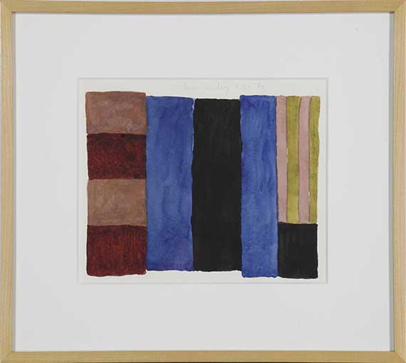 Sean Scully - 7.21.86 - Frame image