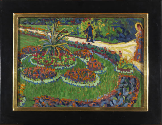Ernst Ludwig Kirchner - Im Park - Frame image