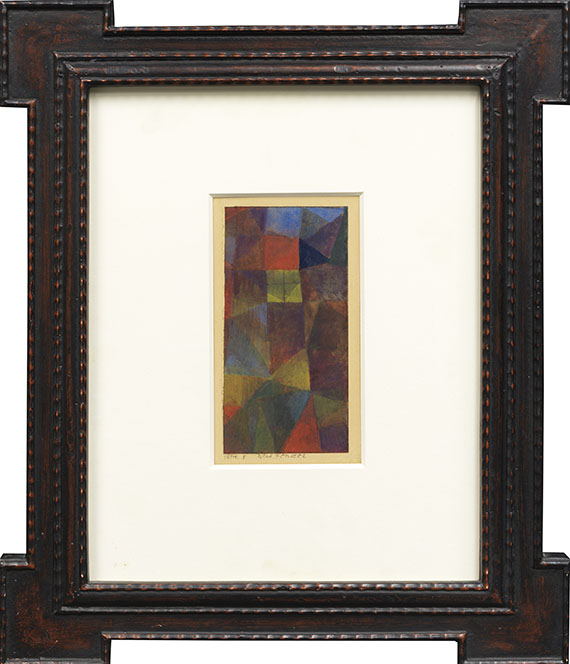 Paul Klee - Das Fenster - Frame image