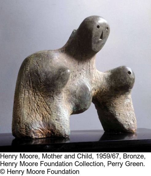 Henry Moore - Working Model for Sheep Piece - 