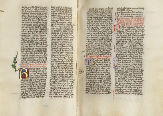 Antonius de Vercellis - Sermones quadragesimales. Lateinische Handschrift - 