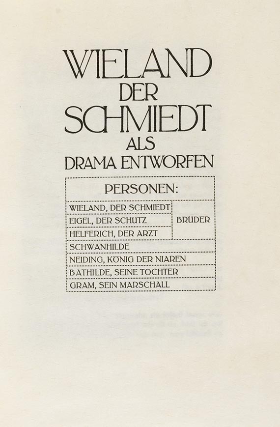 Richard Wagner - Wieland der Schmiedt - 
