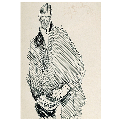 Feininger Selbstportrait