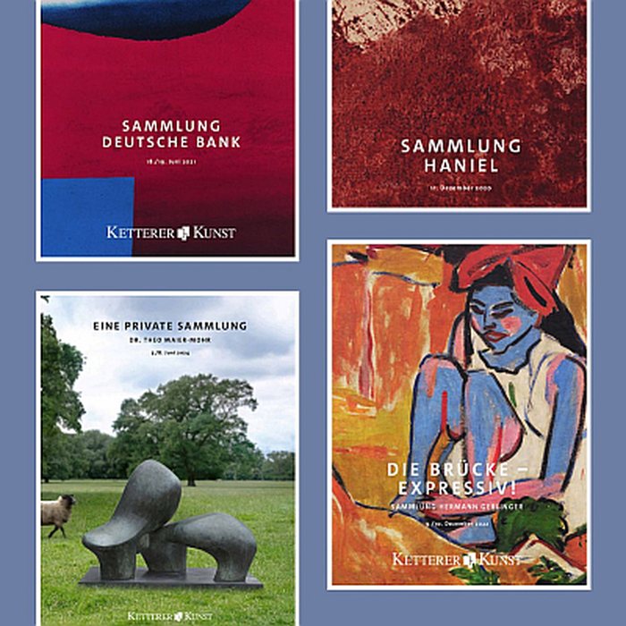 Catalogs of private collections sold at Ketterer Kunst