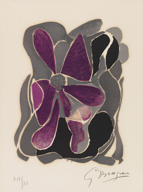 Georges Braque - Iris (aus ?Lettera amorosa?)
