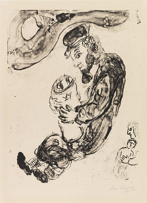 Marc Chagall - Im Schnee ("Sur la Neige")