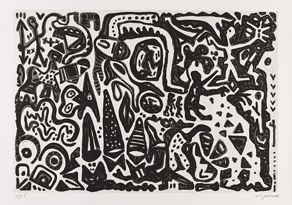A. R. Penck (d.i. Ralf Winkler) - Expedition to the Holyland