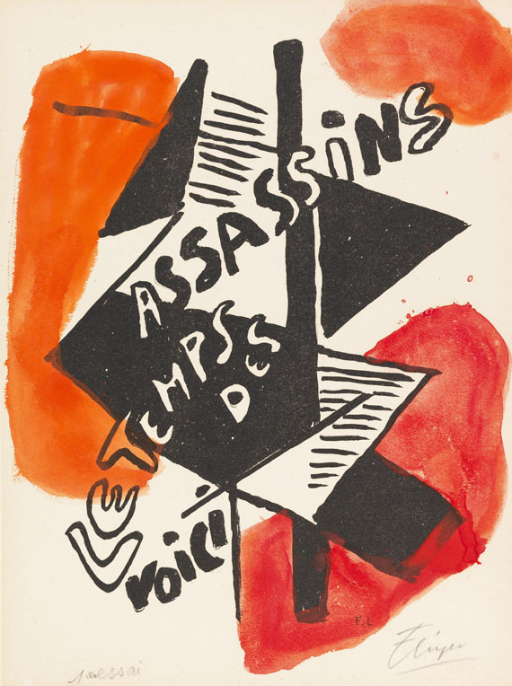 Fernand Léger - Matinee d?ivresse Assassins le Temps (Voici le Temps des Assassins)