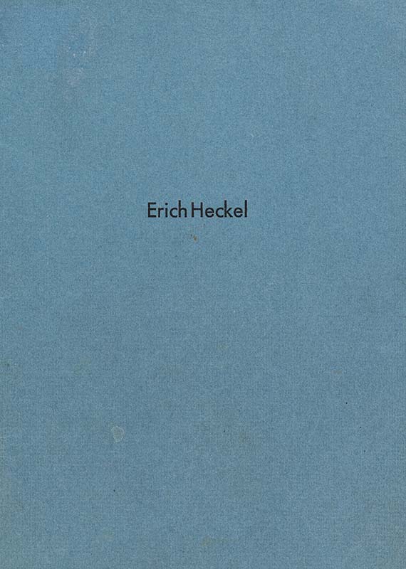 Erich Heckel - Den ungenannten Freunden - 