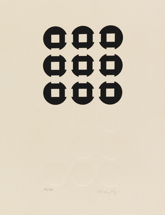 Victor Vasarely - Code (7 Blatt)
