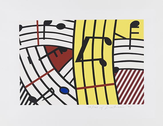 Roy Lichtenstein - Composition IV