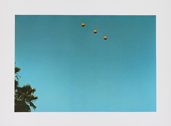 John Baldessari - Throwing three balls in the air to get a straight line (best of thirty-six attempts) - 