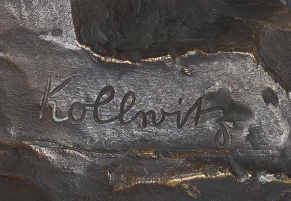 Käthe Kollwitz - Zwei wartende Soldatenfrauen - 