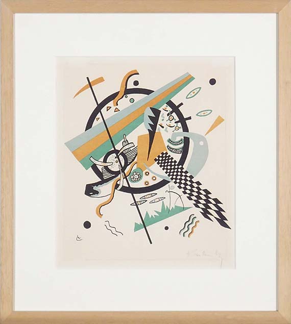 Wassily Kandinsky - Kleine Welten IV - Frame image