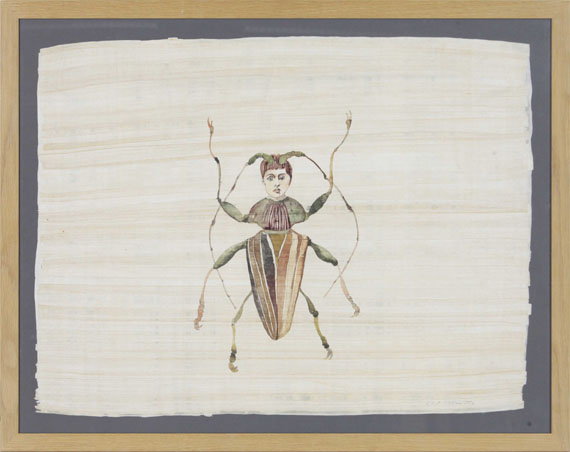 Cornelia Schleime - Der Käfer (aus der Folge der "Mutationen") - Frame image