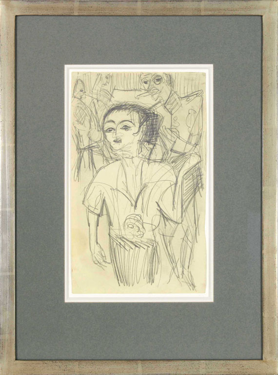 Ernst Ludwig Kirchner - Mädchen und Soldat