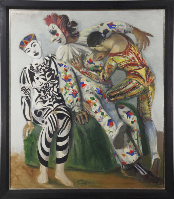 Harald Metzkes - Pulcinella - Frame image