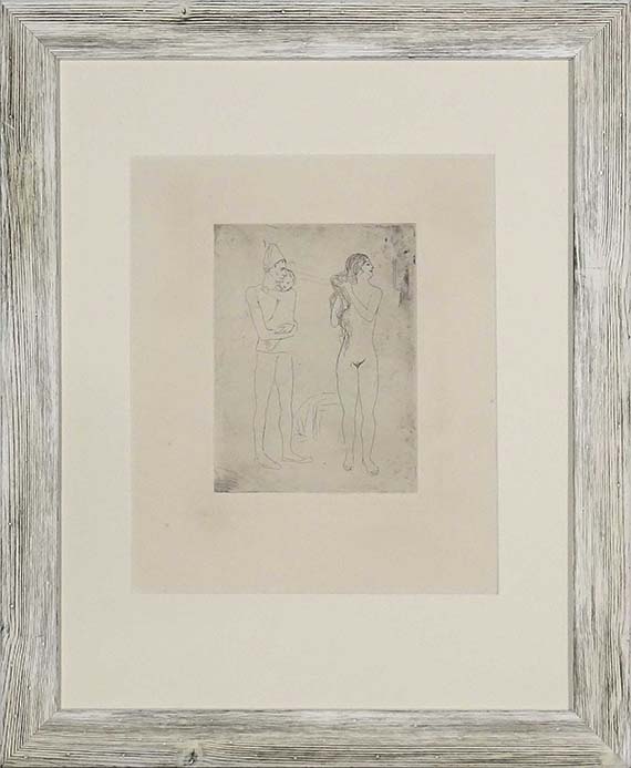 Pablo Picasso - La Toilette de la Mère - Frame image
