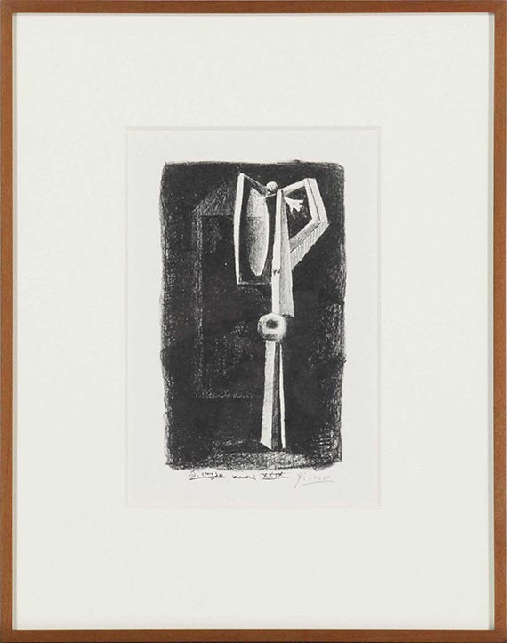 Pablo Picasso - Figure. Baigneuse a la cabine - Frame image